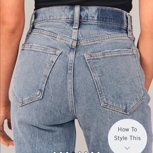 Abercrombie 90’s Straight Ultra High Rise Jeans
